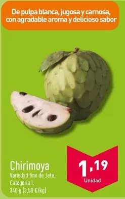 Oferta de Chirimoya por 1,19€ en ALDI