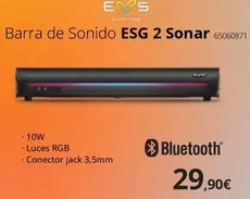 Oferta de Sonoar - Barra De Sonido ESG 2 por 29,9€ en Ecomputer