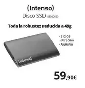 Oferta de Intenso - Todo La Robustez Reducida A 49g por 59,9€ en Ecomputer