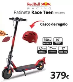 Oferta de Red Bull - Patinete Race Teen por 379€ en Ecomputer