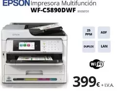 Oferta de Epson - Impresora Multifunción WF-C5890DWF por 399€ en Ecomputer