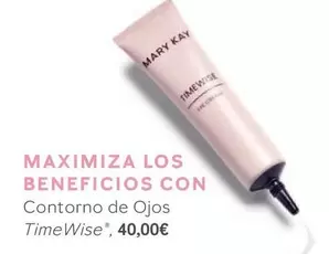 Oferta de Mary Kay - Maximiza Los Beneficios Con Contorno De Ojos por 40€ en Mary Kay