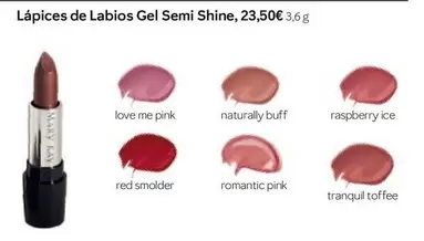 Oferta de Mary Kay - Lápices De Labios Gel Semi Shine por 23,5€ en Mary Kay