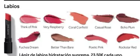 Oferta de Labios Lápiz De Labios Hidratación Suprema por 23,5€ en Mary Kay