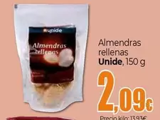 Oferta de Unide - Almendras Rellenas por 2,09€ en Unide Supermercados