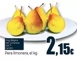 Oferta de Pera Limonera por 2,15€ en Unide Supermercados