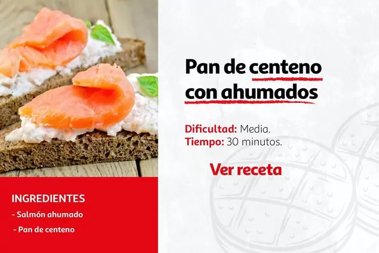 Oferta de Pan -  De Centeno Con Ahumados en Alcampo