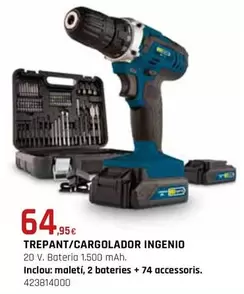 Oferta de Ingenio - Trepant/cargolador  por 64,95€ en Fes Més