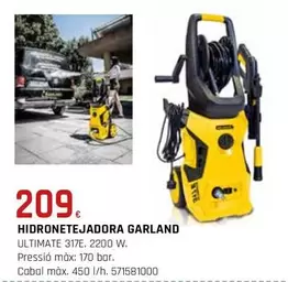 Oferta de Garland - Hidronetejadora por 209€ en Fes Més