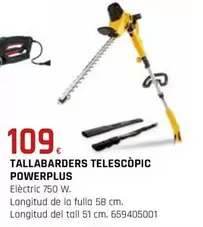 Oferta de Power plus - Tallabarders Telescopic por 109€ en Fes Més