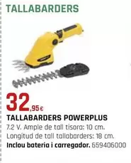 Oferta de Power plus - Tallabarders por 32,95€ en Fes Més