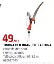 Oferta de Altuna - Tisora Per Branques  por 49,95€ en Fes Més