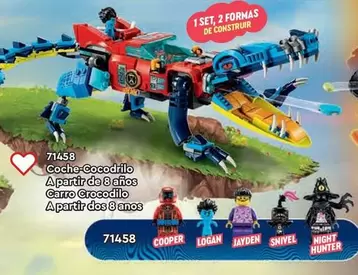 Oferta de Lego - Coche-Gocodrilo en LEGO