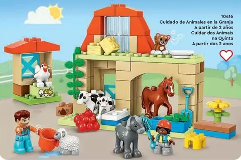 Oferta de LEGO - Cuidado De Animales En La Granja en LEGO