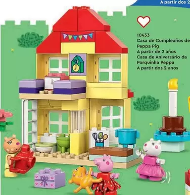 Oferta de  Casa De Cumpleaños De Peppa Pig  en LEGO