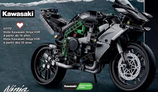 Oferta de Kawasaki - Moto Ninja H2R en LEGO