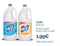 Oferta de Ace - Lejía por 1,99€ en La Despensa Express