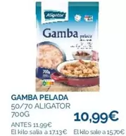 Oferta de Aligator - Gamba Pelada por 10,99€ en La Despensa Express