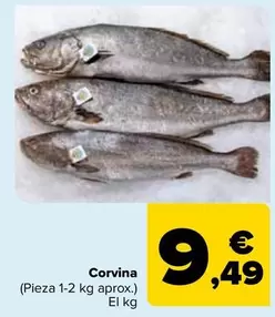 Oferta de Corvina por 9,49€ en Carrefour