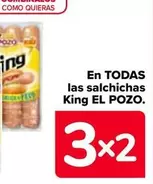 Oferta de El Pozo - En Todas  Las Salchichas  King  en Carrefour