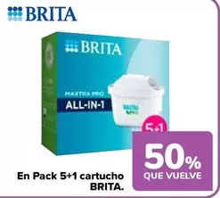 Oferta de Brita - En Pack 5+1 Cartucho en Carrefour