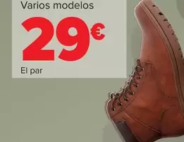 Oferta de Bota Hombre por 29€ en Carrefour