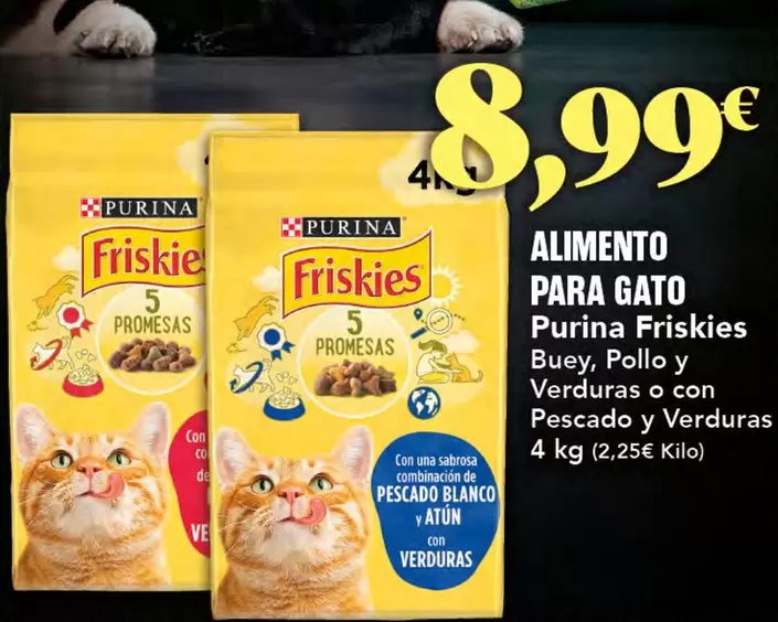 Oferta de Purina - Alimento Para Gato por 8,99€ en Gadis