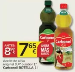 Oferta de Carbonell - Aceite De Oliva Original por 7,65€ en Consum