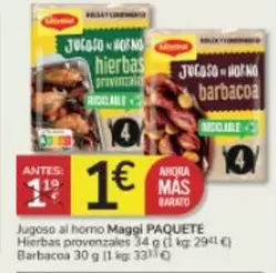 Oferta de Maggi - Jugoso Al Horno por 1€ en Consum