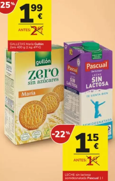 Oferta de Gullón - Galletas Sin Azucares por 1,99€ en Consum