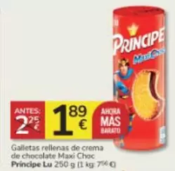 Oferta de Mas - Galletas Rellenas De Crema De Chocolate Maxi Choc por 1,89€ en Consum