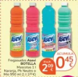 Oferta de Asevi - Fregasuelos por 2,09€ en Consum