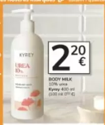 Oferta de Kyrey - Body Milk por 2,2€ en Consum