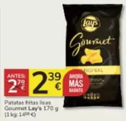 Oferta de Lay's - Patatas Fritas Gourmet por 2,39€ en Consum