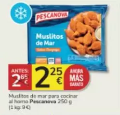 Oferta de Pescanova - Muslitos De Mar Para Cocinar Al Horno por 2,25€ en Consum