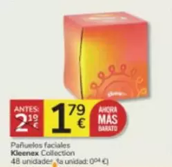 Oferta de Kleenex - Pañuelos Faciales Collection por 1,79€ en Consum