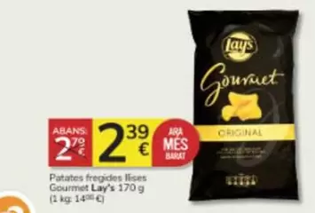 Oferta de Lay's - Patates Fregides Ilises Gourmet por 2,39€ en Consum