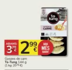 Oferta de Ta Tung - Gyozes De Carn por 2,99€ en Consum