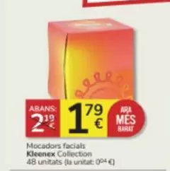 Oferta de Kleenex - Mocadors Facials Collection por 1,79€ en Consum