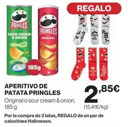 Oferta de Pringles - Aperitivo De Patata por 2,85€ en El Corte Inglés