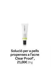 Oferta de Mary Kay - Solución Per A Pells Propenses A L'Acne Clearproof por 21€ en Mary Kay