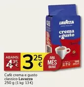 Oferta de Lavazza - Cafè Crema E Gusto Classico por 3,25€ en Supermercados Charter