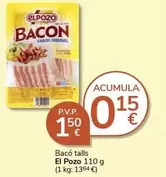 Oferta de El Pozo - Baco Talls por 1,5€ en Supermercados Charter