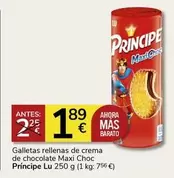 Oferta de Lu - Galletas Rellenas De Crema De Chocolate Maxi Choc por 1,89€ en Supermercados Charter