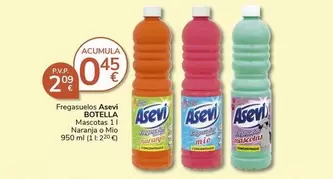 Oferta de Asevi - Fregasuelos Macrotos por 2,09€ en Supermercados Charter