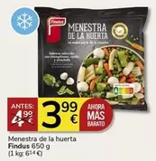 Oferta de Findus - Menestra De La Huerta por 3,99€ en Supermercados Charter