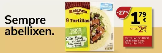 Oferta de Old El Paso - Tortillas De Eroco por 1,79€ en Supermercados Charter