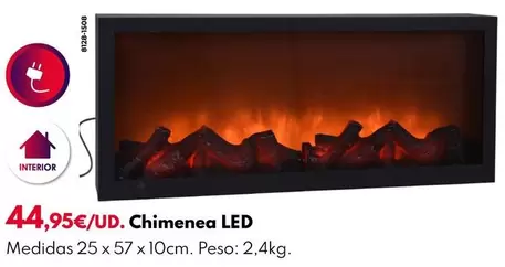 Oferta de Chimenea Led por 44,95€ en BricoCentro