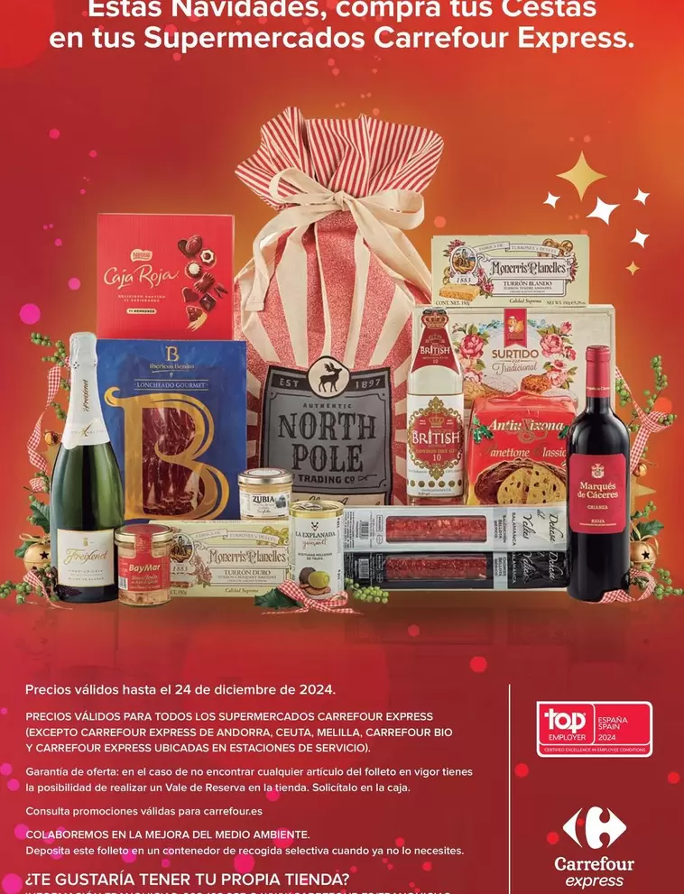 Oferta de Carrefour bio - Estas Navidades en Carrefour Express