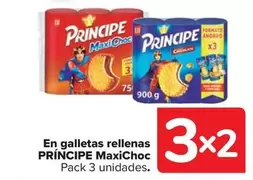 Oferta de Príncipe - En Galletas Rellenas Maxichoc en Carrefour Market